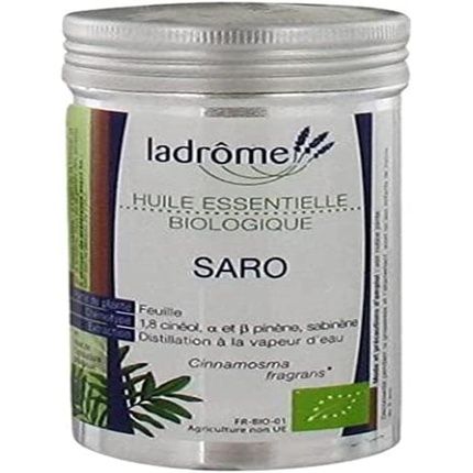Ladrome Organic Essential Oil Saro Cinnamosma Fragrans 10Ml
