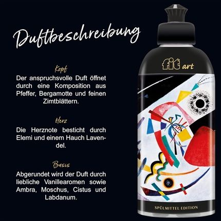 Fit Art Dish Soap Wassily Kandinsky 500Ml - Image 3
