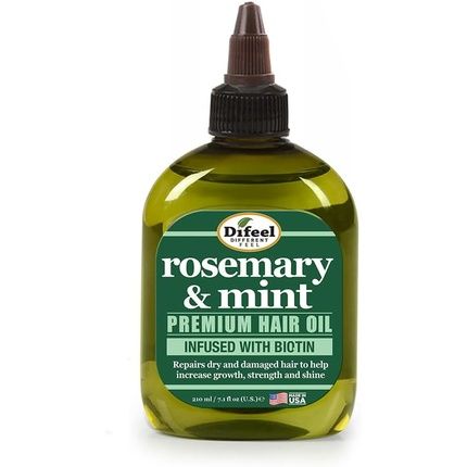 Difeel Rosemary And Mint Premium Hair Oil With Biotin 200Ml