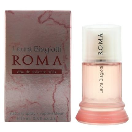 Laura Biagiotti Roma Rosa Eau De Toilette 25Ml Women Spray