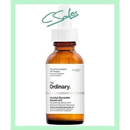 The Ordinary Original Ascorbyl Glucoside Solution 12% 30Ml Vitamin C Serum For Signs Of Aging