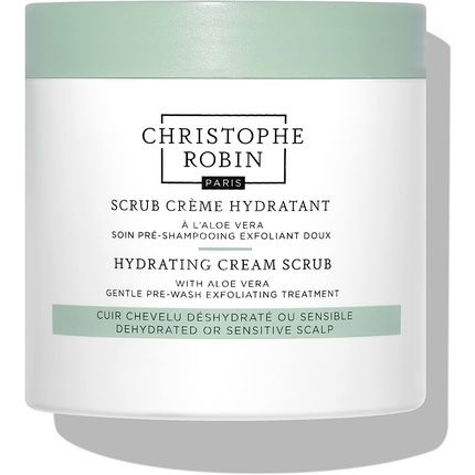 Christophe Robin Hydrating Cream Scrub With Aloe Vera 250Ml
