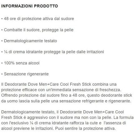 Men+Care Cool Fresh Antiperspirant Deodorant