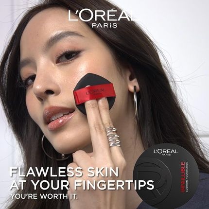 L'Oreal Paris Infallible Fresh Wear Cushion Foundation Flawless On-The-Go