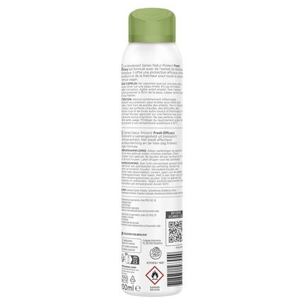 Sanex Natur Protect Fresh Deodorant 48-Hour Effectiveness Organic Spray 200Ml