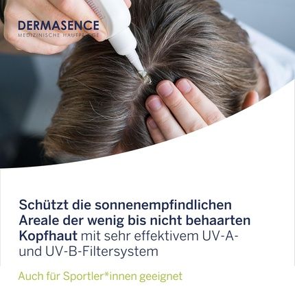 Dermasence Solvinea Liquid Ak Spf 50+ 75Ml - Scalp Sunscreen Fluid - Non-Greasy And Fast Absorbing - Image 3