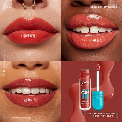Nyx Professional Makeup Lip Iv Hydrating Gloss Stain - Up To 12Hr