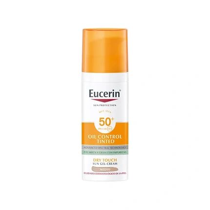 Eucerin Gel Cream Oil Control Colour Medium Spf 50 50Ml