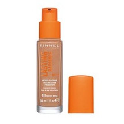 Rimmel Lasting Radiance Foundation Spf 25 In 400 Natural Beige 30 Ml