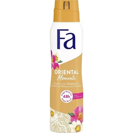 Fa Deodorant Spray Oriental Moments With The Delicate Scent Of Desert Rose & Sandalwood 150Ml