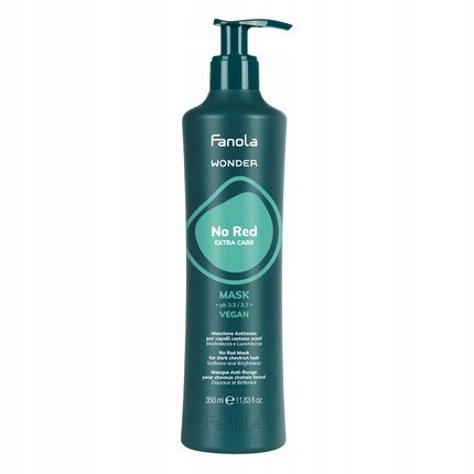 Fanola Wonder No Red Extra Care Toning Mask For Hair 350Ml