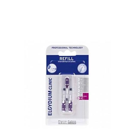 Elgydium Clinic Recharge For Interdental Brush Purple Iso 5 3 Units