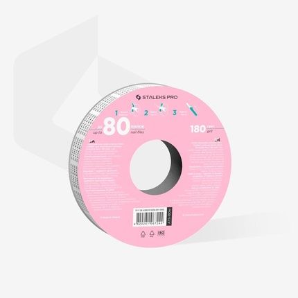 Staleks Pro Bobbinail Disposable Refill White File Adhesive Roll - Image 3