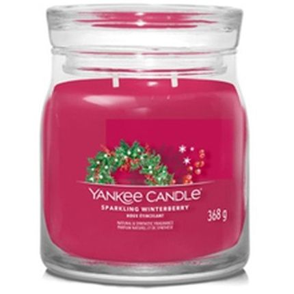 Yankee Candle Sparkling Winterberry Signature Candle