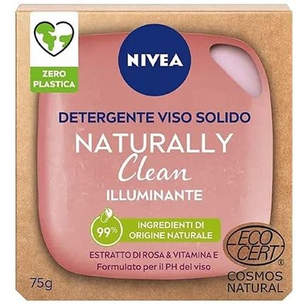 Nivea Illuminating Solid Face Cleanser 75G
