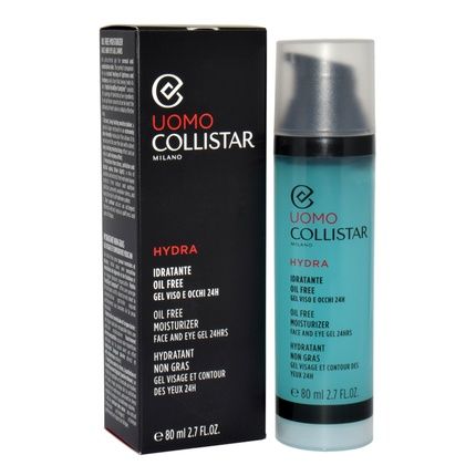 Collistar Man Line Oil Free Moisturizer Face And Eye Gel 80Ml For Normal To Combination Skin