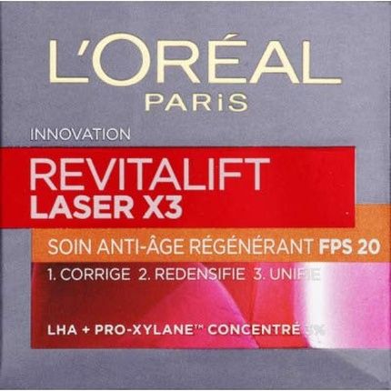 L'Oreal Paris Revitalift Laser X3 Anti-Aging Regenerating Care With Spf 20 50Ml