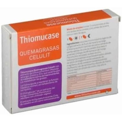 Almirall Thiomicase Fat-Burning 30 Capsules Black - Image 3