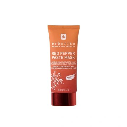 Erborian Red Pepper Paste Mask 50Ml Radiance Concentrate Mask For Smoother, More Even Facial Skin