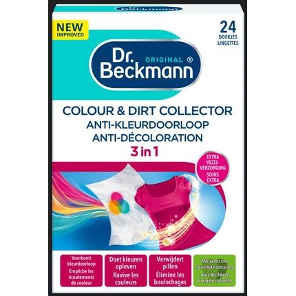 Dr.Beckmann Colour & Dirt Catcher - Effective Laundry Aid For Color Protection