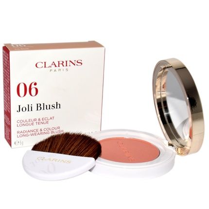 Clarins Joli Blush 06 Cheeky Coral 5G - Image 3