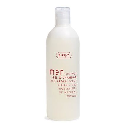 Men Red Cedar Shower Gel And Shampoo 400Ml - Image 3
