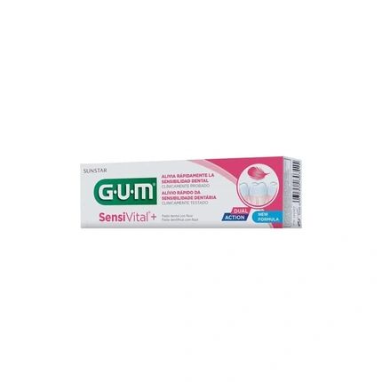 Sunstar Gum Sensivital Dual Action Toothpaste 75 Ml Mint Flavor