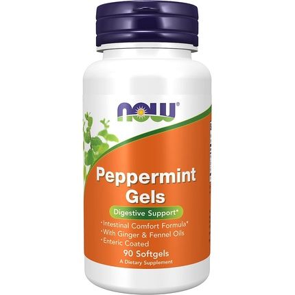 Now Foods Peppermint Gels 90 Softgels
