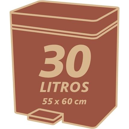 Vileda Bolsa De Basura Reforzada 30L 100% Reciclada Ecobag Bin Liner Reinforced