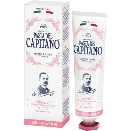 Pasta Del Capitano Sensitive Toothpaste 75Ml