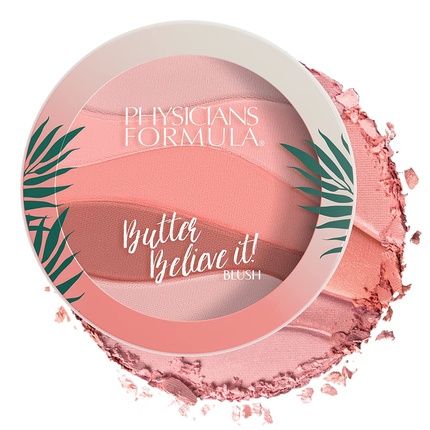 Physicians Formula Butter Believe It! Multicolored Cream Blush With Buildable Formula For Natural Looks With Murumuru Butter, Cupuacu Butter And Tucuma Butter Pink Sands