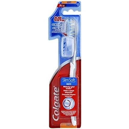 Colgate Super Slim Soft 0.01Mm White Tip Bristles Toothbrush