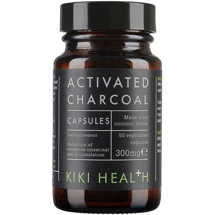 Kiki Health Activated Charcoal 50 Capsules50 Stuck