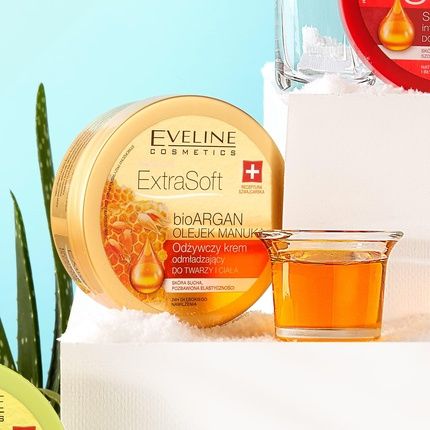 Eveline Cosmetics Extra Soft Luxury Bio Argan Oil With Manuka - Firming