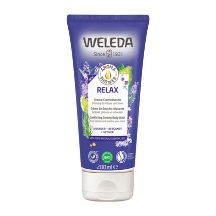 Weleda Aroma Shower Relax Comforting Creamy Body Wash 200 Ml