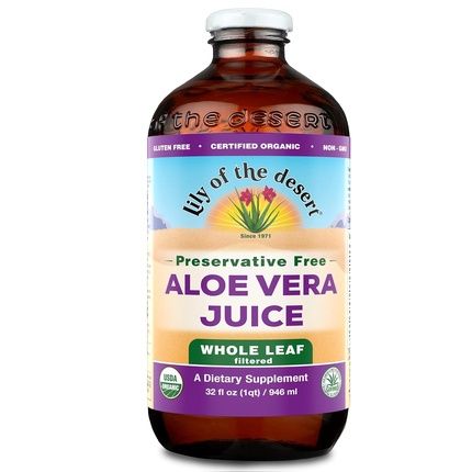 Lily Of The Desert Aloe Vera Juice Preservative Free Whole Leaf 32 ounces