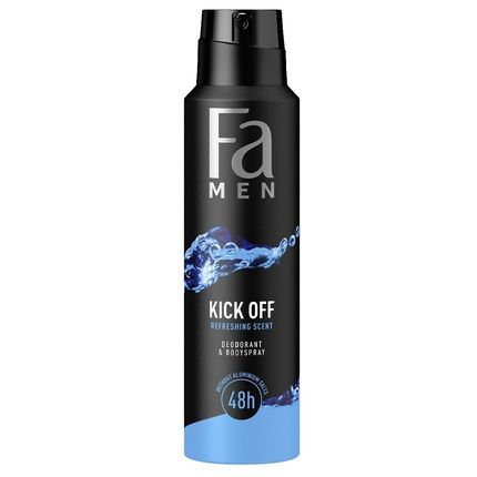 Fa Men Kick-Off 48H Deodorant In Spray With Refreshing Scent 150Ml
