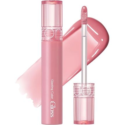 Rom&Nd Glasting Color Gloss 01 Peony - Plumping And Juicy Glow Finish