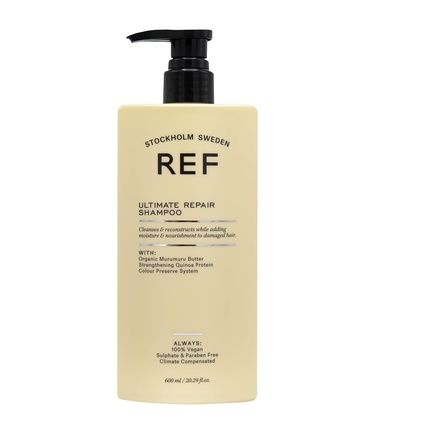 Ref Ultimate Repair Shampoo 600Ml - Sulphate Free Shampoo For Dry And Damaged Hair