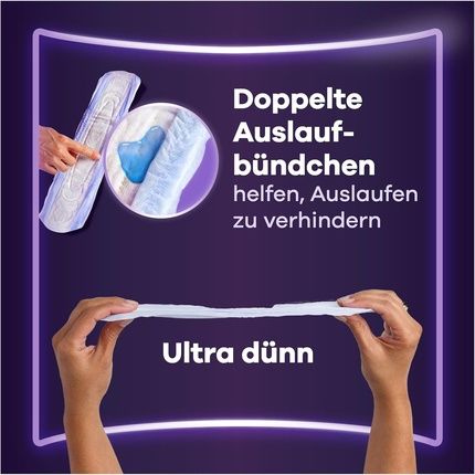 Always Discreet Incontinence Pads For Women Ultimate Night 20 Pieces - Image 3