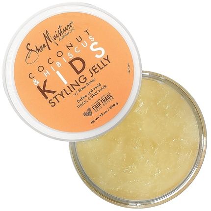 Sheamoisture Kids Styling Jelly Coconut & Hibiscus 12 Oz 340G - Image 3