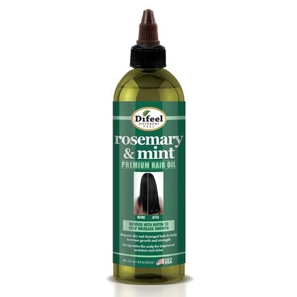 Difeel Rosemary And Mint Premium Hair Oil With Biotin 8 Oz
