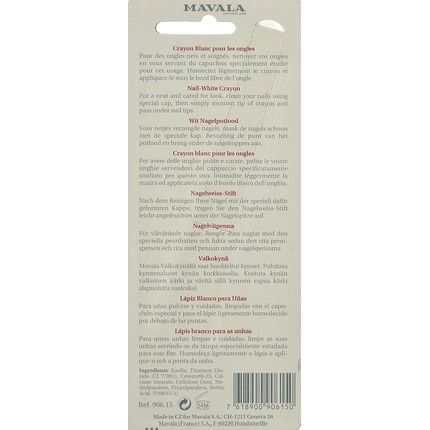 Mavala Nail Lapiz White Blister 1 Unit - Image 3