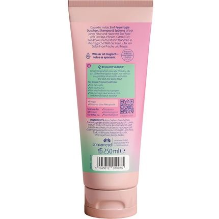 Cd Girl 3-In-1 Shower Gel Shampoo & Conditioner With Organic Aloe
