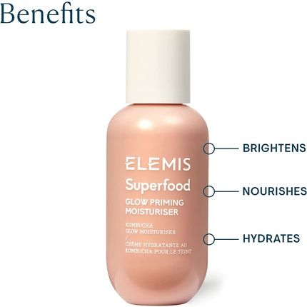 Elemis Superfood Glow Priming Illuminating Moisturiser 60Ml - Image 3