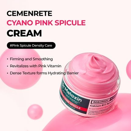 Cemenrete Cyano Pink Spicule Cream With Calcium And Vitamin B12 For Under Eyes