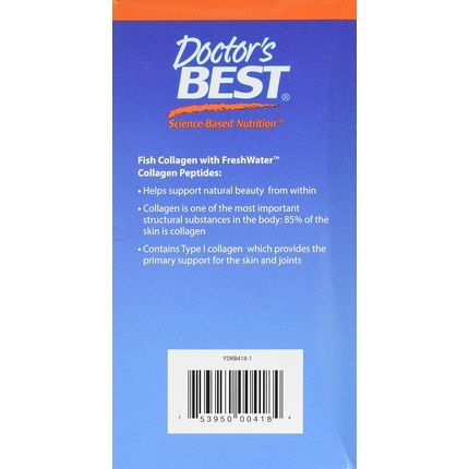 Doctor'S Best Fish Collagen With Trumarine Capsules 30 Count