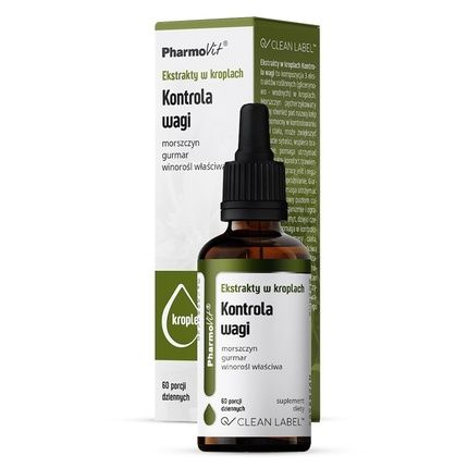 Pharmovit Weight Control Dietary Supplement In Drops 30Ml