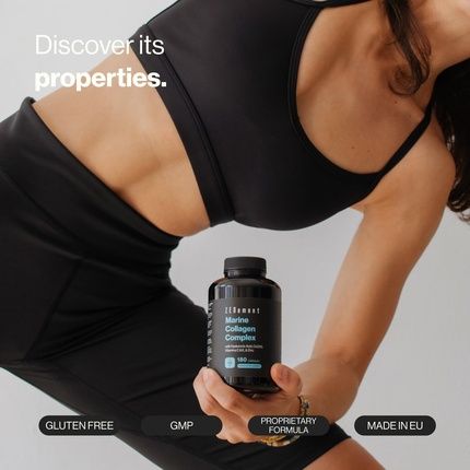 Marine Collagen Complex With Hyaluronic Acid, Coq10, Vitamins C & E, And Zinc