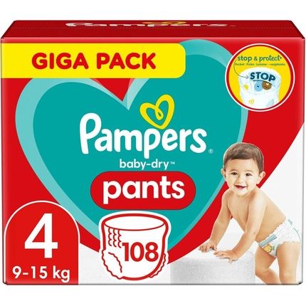 Pampers Baby Dry Pants Size 4 9-15 Kg Box